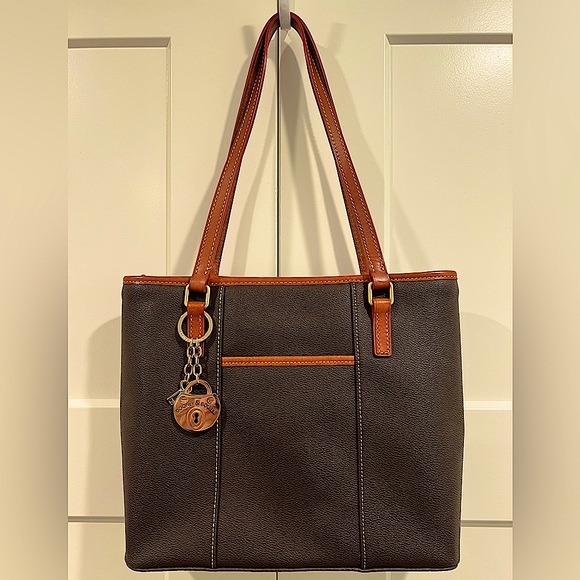 Dooney & Bourke Pebble Leather Lexington Small Tote - Picture 2 of 13